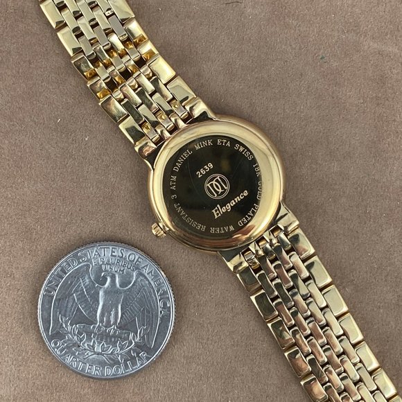 Vintage Daniel Mink Elegance Swiss Designer Luxury Watch - Picture 6 of 8
